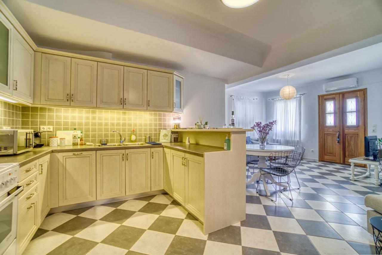 Stylish, Cozy 2-Bdr Flat In Andros Town By Explore Andros Luaran gambar